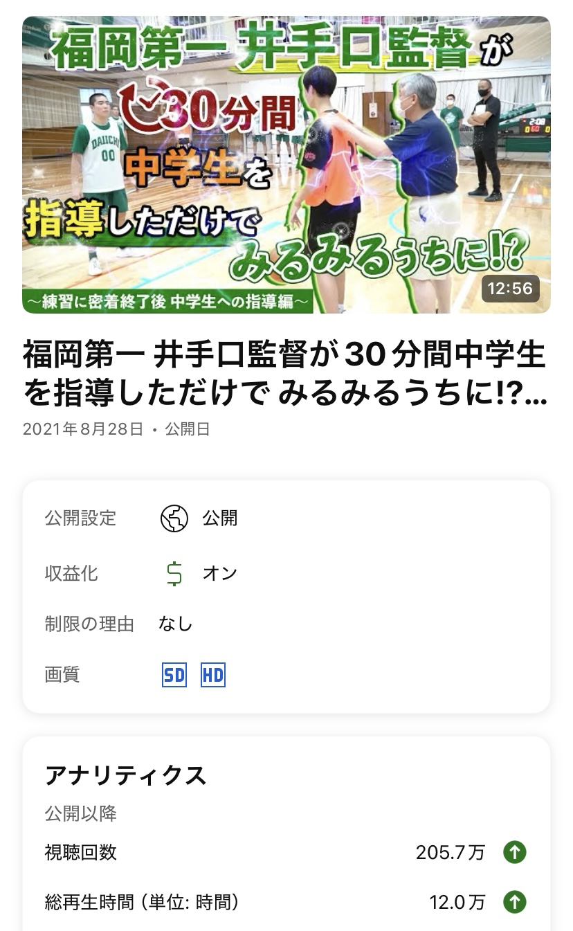 福岡第一高校 井手口監督の指導密着動画