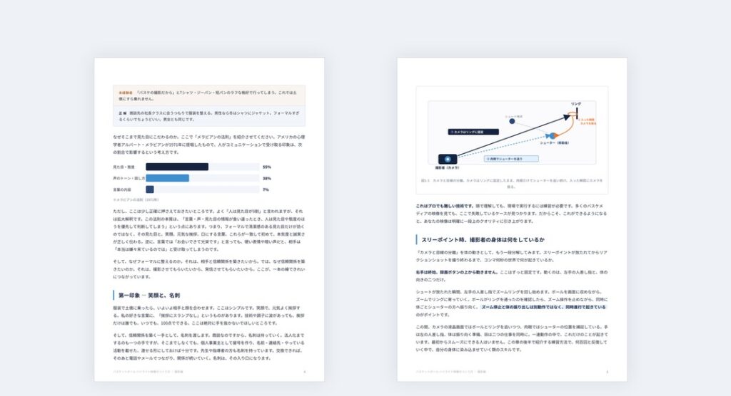 教材の誌面イメージ（図解ページ）